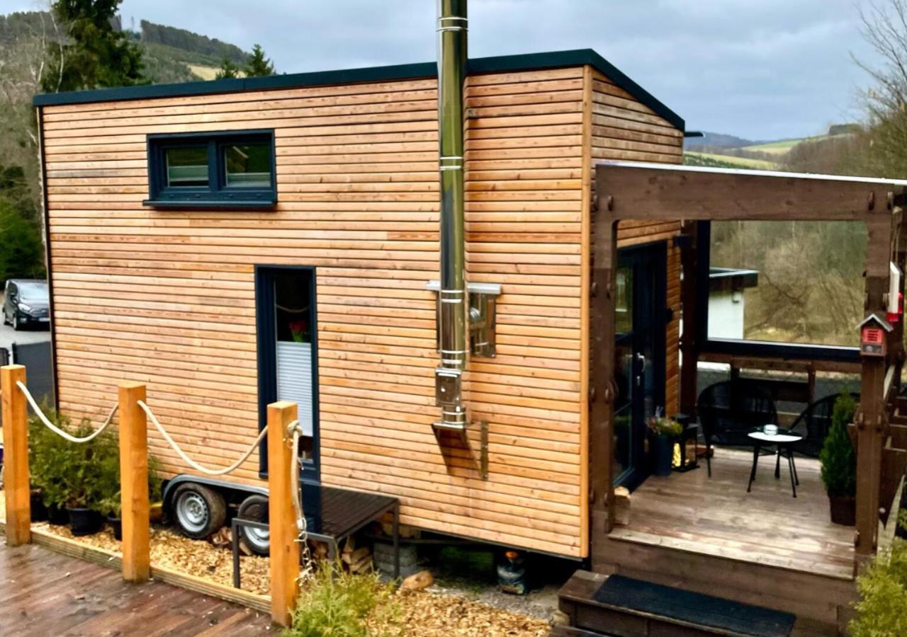 Вілла Tiny House Klitzeklein Am Waldrand Von Elpe Ольсберґ Екстер'єр фото